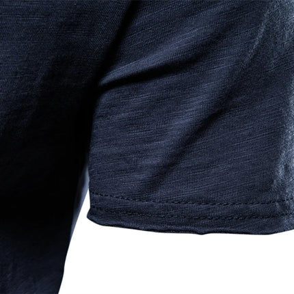 100% Cotton Men's T-shirt Casual Soft Fitness Summer Thin T-shirts Men's Home Clothes O-Neck Short Sleeve Solid T Shirt for Men