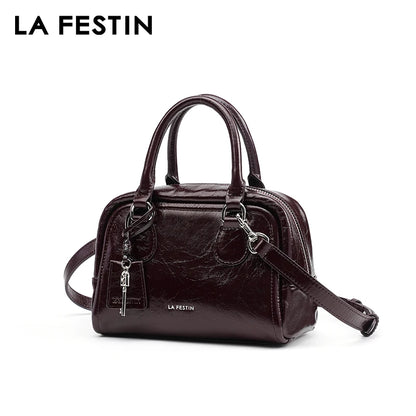 LA FESTIN Original Brand Handbag Women Popular Shoulder Bag Designer Boston Bag Luxury Bag Square Bag Lady Crossbody Bag