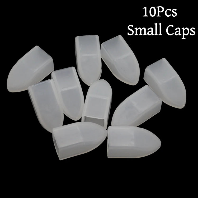 Transparent Plastic Cuticle Nipper Protective Cover Anti-Scratch Dustproof Storage Sleeve Nail Tool Tip Guard Cap