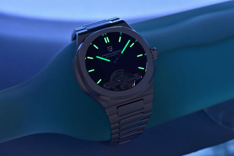Nuovo Orologio da Uomo PAGANI DESIGN 2026 con Tourbillon Scheletrato, Orologio Automatico di Lusso di Alta Gamma per Uomo, Elegante Orologio da Polso Meccanico Sportivo
