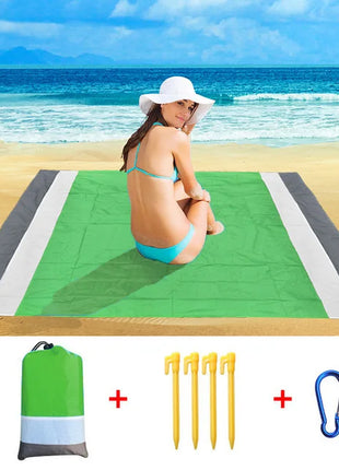 2022 telo mare oversize tappetino senza sabbia spiaggia antivento impermeabile coperte da Picnic tap