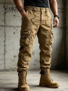 Mens Cargo Pants Autumn Winter Casual Mens Pant Baggy Regular Cotton Trousers Male Combat Military Tactical Pants Multi Pockets