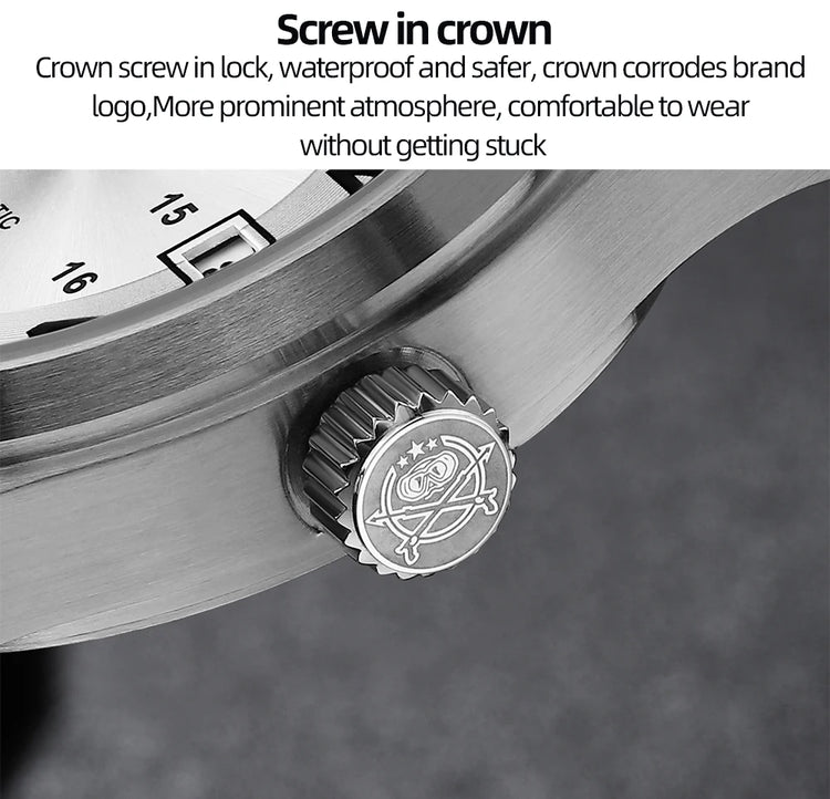 ADDIESDIVE Luxurious Men's Automatic Watch 8215 Mechanical Watches Sapphire Glass 200m Waterproof Analog Luminous Watches AD2525