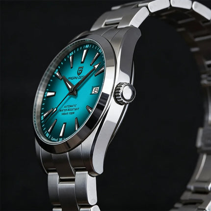 PAGANI DESIGN A150 40MM Orologio meccanico automatico da uomo con vetro zaffiro, sportivo, subacqueo, in acciaio inossidabile, impermeabile, per uomo