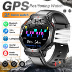 Pelle nera / GPS Swimming watch