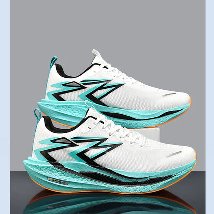 2026 NEW Men Sports Running Shoes Off Marathon Breathable Light Comfortable Women Athletic Sneakers Jogging Tenis Air Cushion PlatiNum