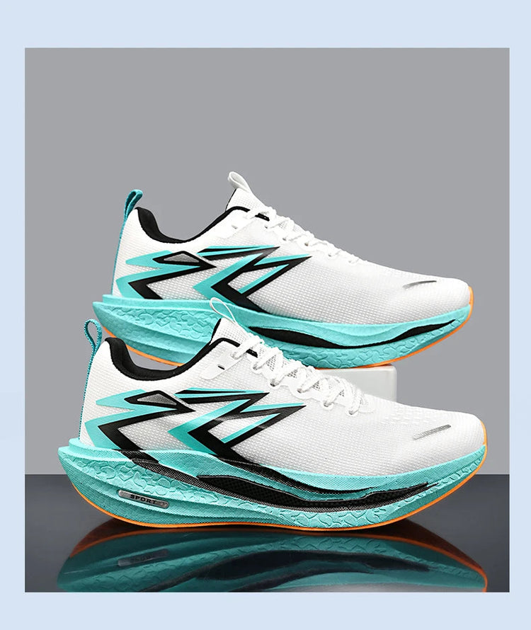 2026 NEW Men Sports Running Shoes Off Marathon Breathable Light Comfortable Women Athletic Sneakers Jogging Tenis Air Cushion PlatiNum