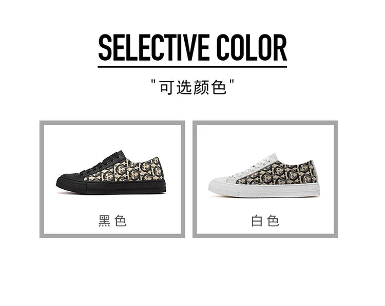 New Shoes for Men Genuine Leather Patchwork Casual Shoes Trend Flat Skateboard Shoes Youth Cool Lace-up Sneakers