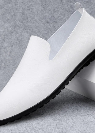 Scarpe da uomo in vera pelle Casual formali mocassini da uomo mocassini estate italiana traspirante Slip on scarpe da barca maschili Over Size 50 51