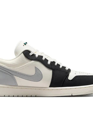 Scarpe da basket Nike Air Jordan 1 Low unisex, ammortizzate, antiscivolo, resistenti e dal design classico IO2242-101 platinumshop