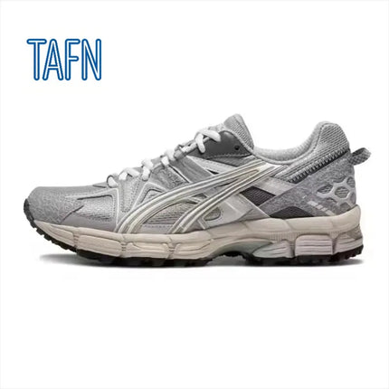 Scarpe stile retrò atletico con suola segmentata antiscivolo, adatte per jogging, attività all'aperto, uscite casual e fitness per adulti.