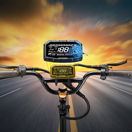 Monopattino Elettrico Cheevalry S11PRO con Doppio Motore 2*3000W, Batteria 60V43AH, Pneumatici Fuoristrada da 11 Pollici
