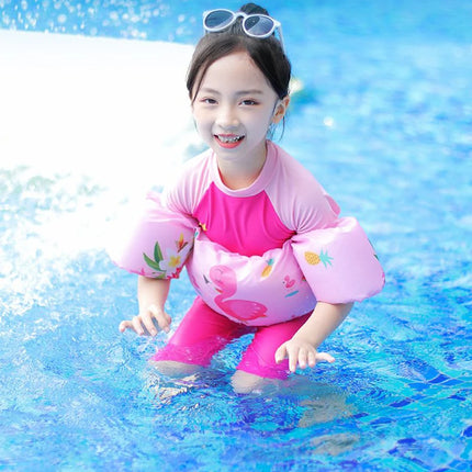 2-6Y Kids Swim Vest Arm Float Ring Swim Trainer Children Swim Vest Kids Swimwear Pool Accessories
