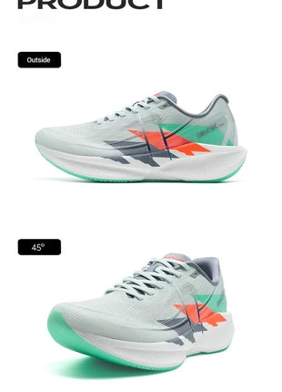 Xtep 360X 2.0 Running Shoes For Men Summer Comfortable Wear-Resistant Lightweight Marathon Training Running Shoes 975219110053 PlatiNum