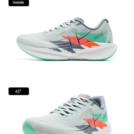 Xtep 360X 2.0 Running Shoes For Men Summer Comfortable Wear-Resistant Lightweight Marathon Training Running Shoes 975219110053 PlatiNum