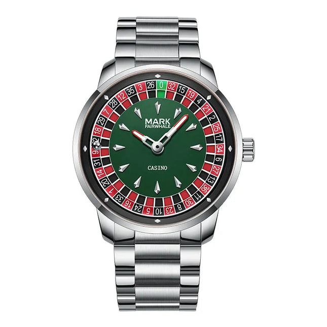 Mark Fairwhale 5031 Nuovo orologio al quarzo da uomo di marca superiore quadrante digitale rotante intrattenimento freddo orologio da notte impermeabile reloj platinumshop