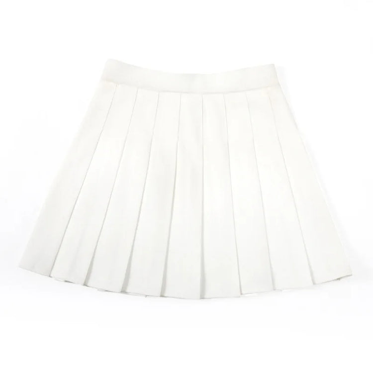 Senza pantaloncini Gonne da donna Vita alta A-Line Gonna a pieghe da donna Moda estiva Donna Mini Harajuku Ladies Short