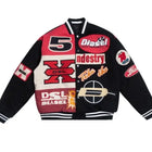 2024 American New Fashion Trend Baseball Uniform Y2K Gothic Harajuku Vintage Baggy Heavy Industry Embroidery Lovers Hip Hop Coat