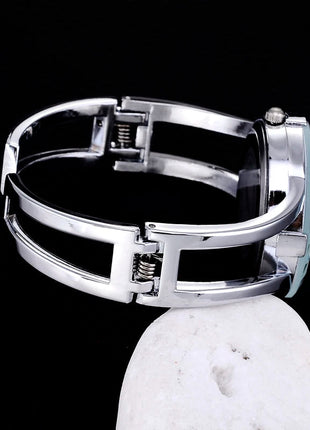 Orologi da donna Bracciale Relogio Feminino Orologio da polso al quarzo moda Orologio da polso da donna in acciaio inossidabile con cristallo Bayan Kol Sat platinumshop