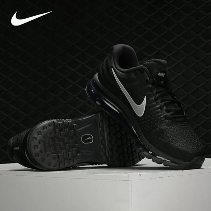 Scarpe da corsa Nike Genuine AIR MAX 17 da uomo e da donna con suola intera e assorbimento degli urti 849560