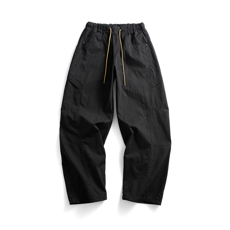 Mens Cargo Jogger Pants American Outdoor Multi Pocket Loose Baggy Lightweight Casual Trendy Fashion Hiking Streetwear Pants