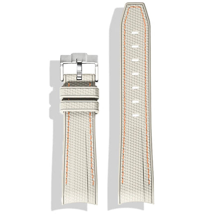 Cinturino in gomma per Swatch X Omega Joint MoonSwatch Cinturino sportivo impermeabile da 20 mm Cinturino con estremità curva in silicone per uomo donna platinumshop