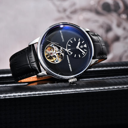 PAGANI DESIGN Nuovo Orologio Meccanico Automatico da Uomo 42MM, Impermeabile 100M, in Acciaio Inossidabile
