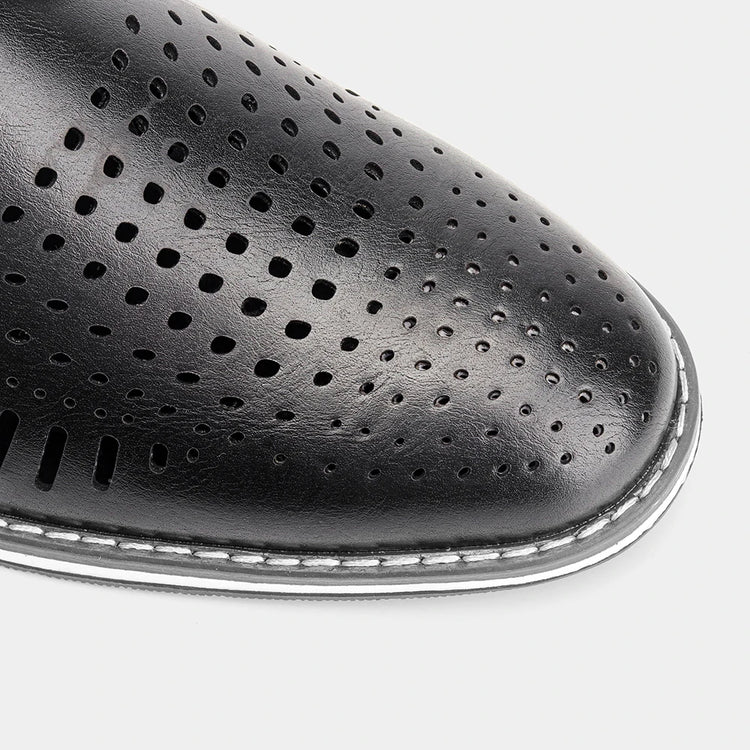Leather loafer men fashion comfortable 2024 brand casual shoes men