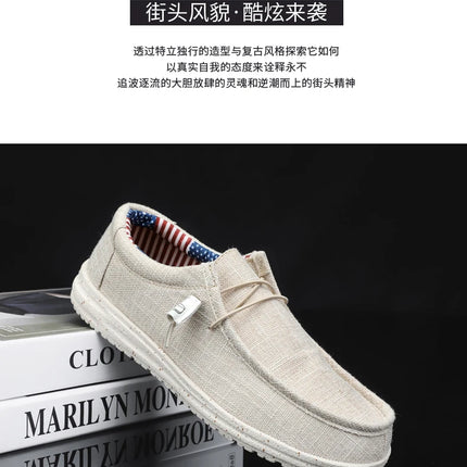 Mocassini in Rete da Uomo, Scarpe Vulcanizzate Autunnali, Calzature Traspiranti e Leggere per Escursionismo e Sport all'Aperto, Scarpa Aperta