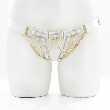 Sexy Harness Panties Body Cage Underwear Girls Hollow Adjustable Underpants Women Body Chain Summer Thin Lingerie Female Briefs