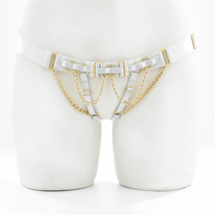 Sexy Harness Panties Body Cage Underwear Girls Hollow Adjustable Underpants Women Body Chain Summer Thin Lingerie Female Briefs