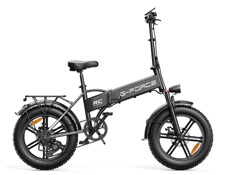 Bicicletta Elettrica Pieghevole G-FORCE RC per Adulti, Motore 750W, Batteria 48V 15AH, Pneumatici Fat da 20 Pollici, Bici Elettrica Urbana