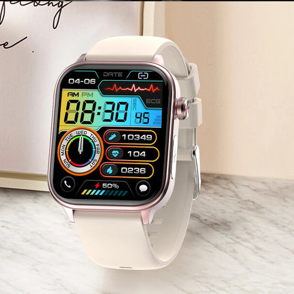 2025 Nuovo AI Diagnosi Lipidi nel sangue Acido urico Test di composizione corporea Smart Watch per uomo ECG + PPG Chiamata Bluetooth Salute Smartwatch platinumshop