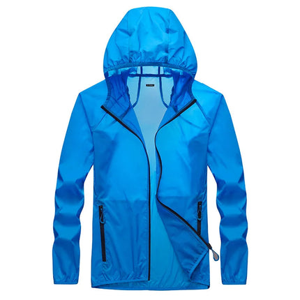 Golf Raincoat Rain Jacket Waterproof Lightweight Quick-Dry UV Sun Protection Breathable Outdoor Sports Men Women Golfing Apparel PlatiNum
