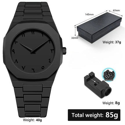 Orologio al quarzo dal design minimalista per uomo, casual, leggero, cinturino in plastica, impermeabile, sportivo, da lavoro, orologio creativo da uomo platinumshop