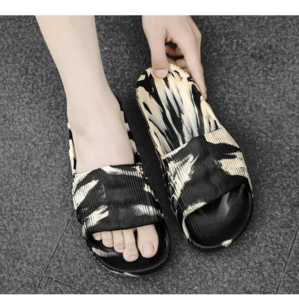 Pantofole da soggiorno Walk Around Home Pantofole da uomo originali per uomo Scarpe diapositive Sandali estivi da uomo Infradito Pantofola da casa