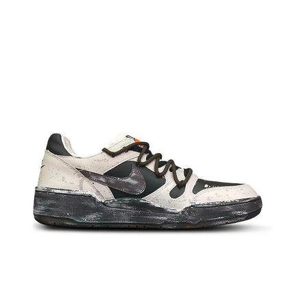 Scarpe da Skateboard Nike Full Force Tower Rabbit Creative Low Top da Uomo Nero Bianco HJ3485-121(Team1533-