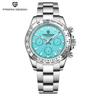 PAGANI DESIGN Nuovo orologio da polso al quarzo da uomo con lunetta in acciaio inossidabile, cronografo di lusso con vetro zaffiro VK63, orologio da uomo reloj hombre platinumshop
