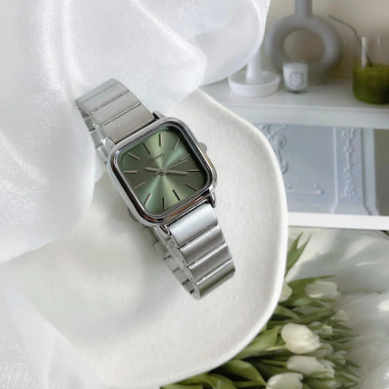 Orologio da donna di lusso Orologio da polso al quarzo da donna con cintura in acciaio alla moda delle migliori marche Montre Femme Bellissimi regali Orologi da donna di lusso platinumshop