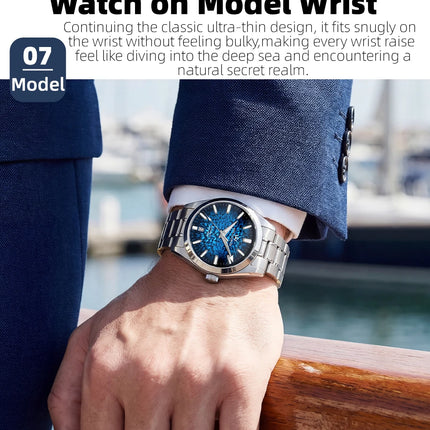 AddiesKin K003 Men's Automatic Watch BGW9 Super Luminous 10Bar Waterproof Sapphire Crystal 316L Stainless Steel Mechanical Watch