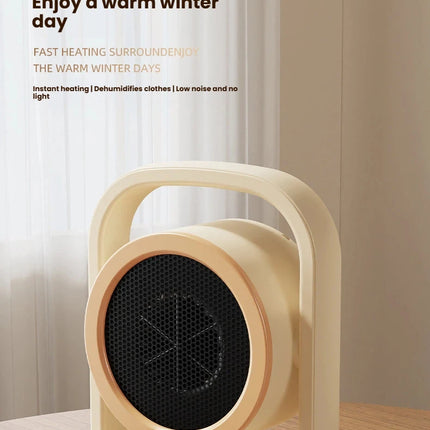 Portable Space Heater for Personal Use 500W Electric Heaters Indoor with Thermostat Fast Heating for Bedroom Office and Indoor