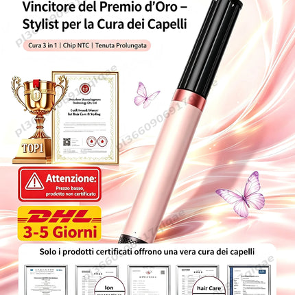 SenCiciMen 6-in-1 Air Multi-Styler & Hair Dryer Brush With Auto-Wrap 110,000 RPM Curlers High-Speed Blow Dryer with Negative Ions  Fast Drying, Curling, Volumizing & Straightening Gift for Women
