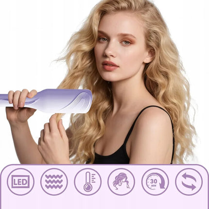 Professional Hair Curler Curling Tool Egg Roll Lasting Styling Fast Heating Electric Curling Iron 4 Temperature Adjustable 32MM
