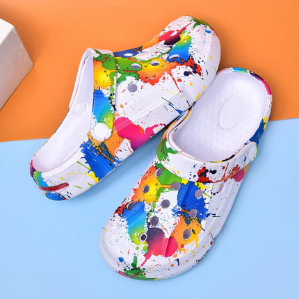Flower Trunk Flats Women's Breathable Canvas Flats with Rubber Soles for Spring, Autumn, and Summer