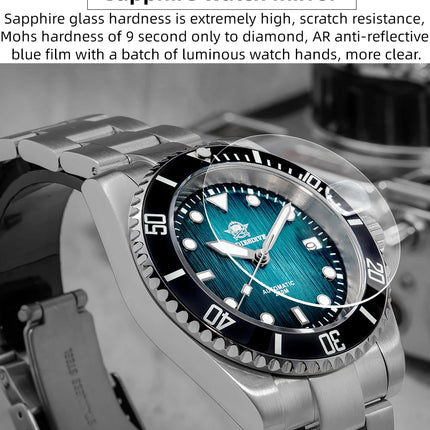 ADDIESDIVE Hot Selling Men's Automatic Watch Sapphire Glass 200m Waterproof Watch BGW9 Night Light Classic Men's Watch AD2536