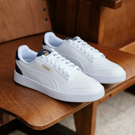 PUMA Low-Top Sneakers for Men and Women, New Summer Style, White Sneakers for Casual and Sporty Wear. 309668-05