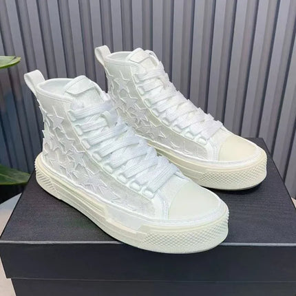Canvas shoes, women's shoes, classic low top thick soled men's couple retro board shoes, high top versatile casual shoes