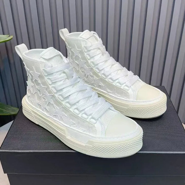 Canvas shoes, women's shoes, classic low top thick soled men's couple retro board shoes, high top versatile casual shoes