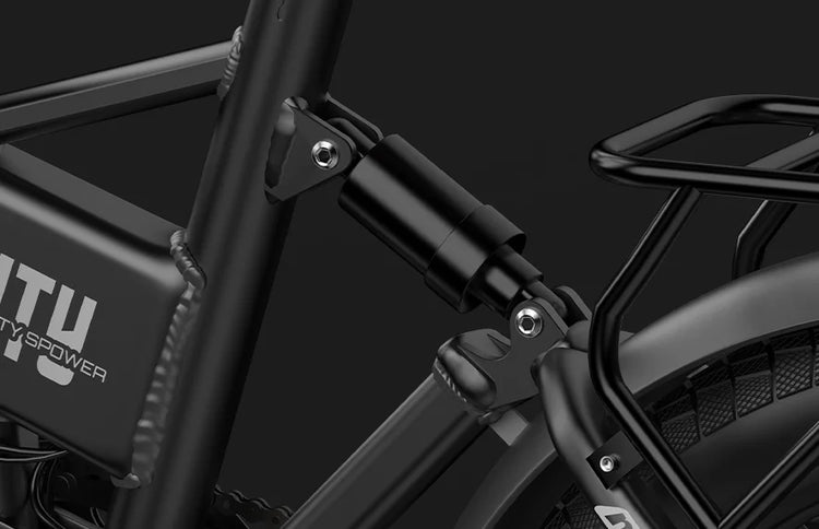 Bicicletta Elettrica Pieghevole PVY Z20 MAX con Sensore di Coppia, Doppia Batteria per Pendolarismo Urbano, E-bike a Pedalata Assistita con Autonomia di 25.6Ah