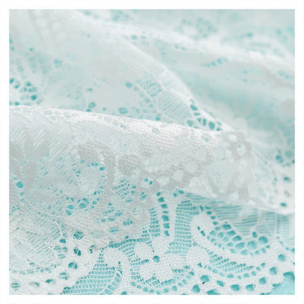 Sexy Natural Mulberry Silk Knitted Lace Camisole Bell Dress Bottom Women's Fashion Nightgown